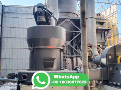 Wet Pan Mill